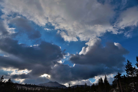 Clearing Storm north of Tioga Lake