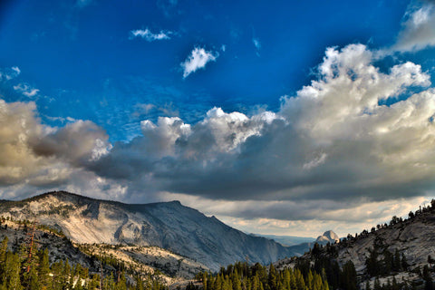 Clouds Rest and Half Dome from Olmsted Point