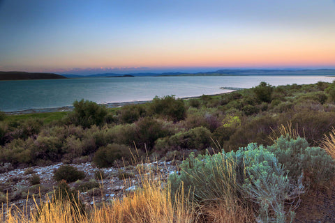 Earth Shadow over Mono Lake