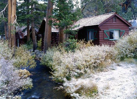 First Snow Tioga Pass Lodge