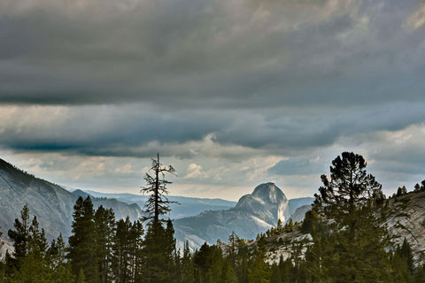 Half Dome in Storm Light