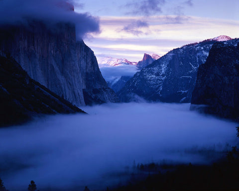 Last Light on Half Dome